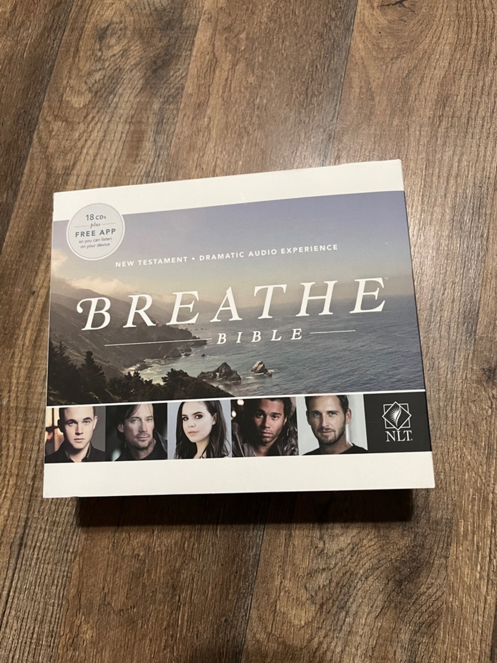 BREATHE Bible NLT - Scenic Blue Cover